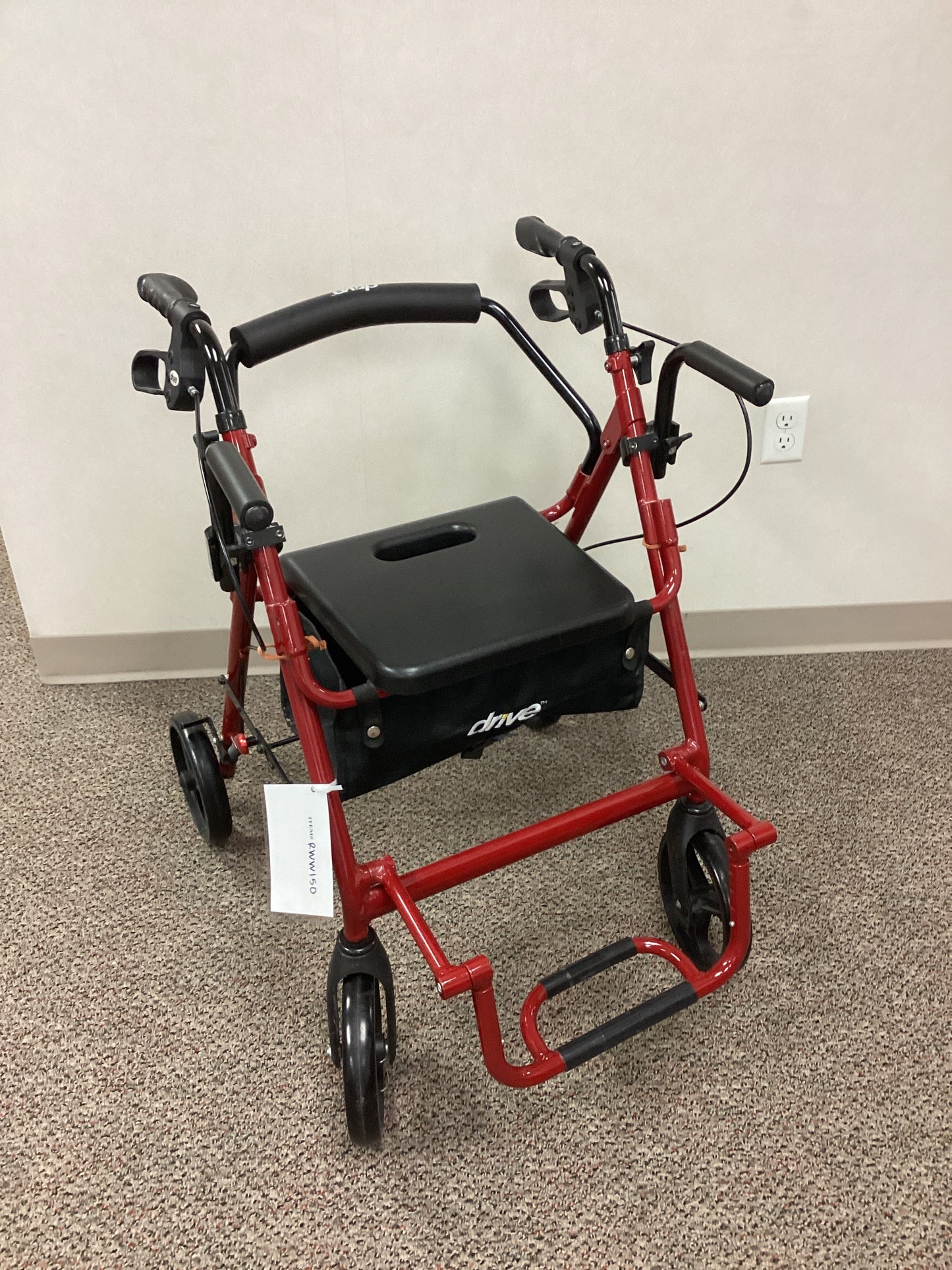 Rollator Walker/Transport Chair Combo