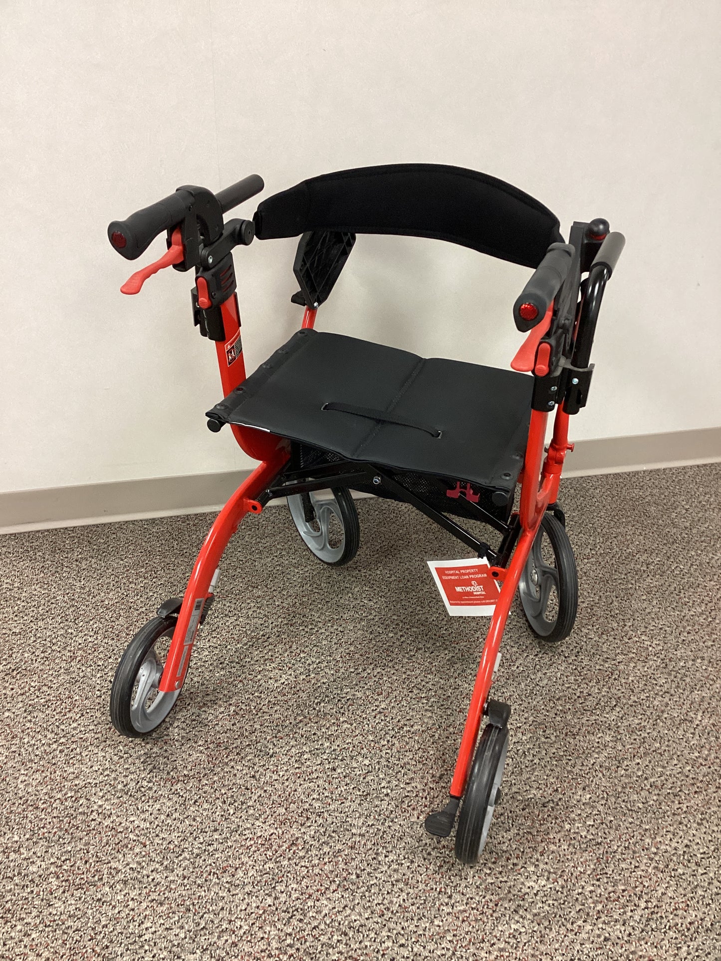 Rollator Walker/Transport Chair Combo