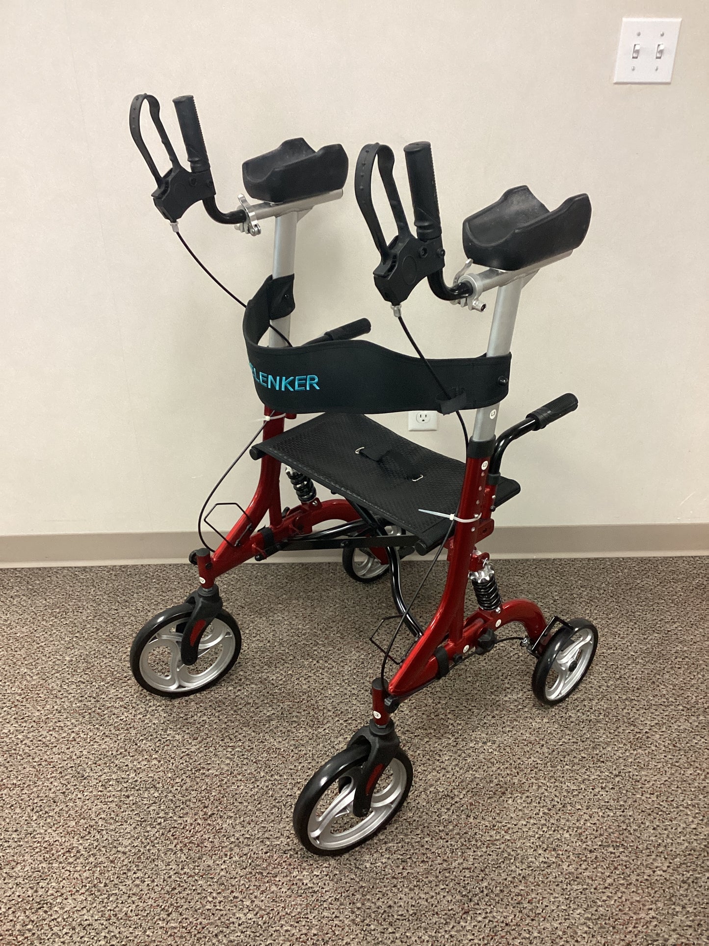 Upright Rollator Walker